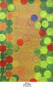 Raymond Yap, Spinney, 2004, gloss paint on MDF board, 91.5 x 60.5cm